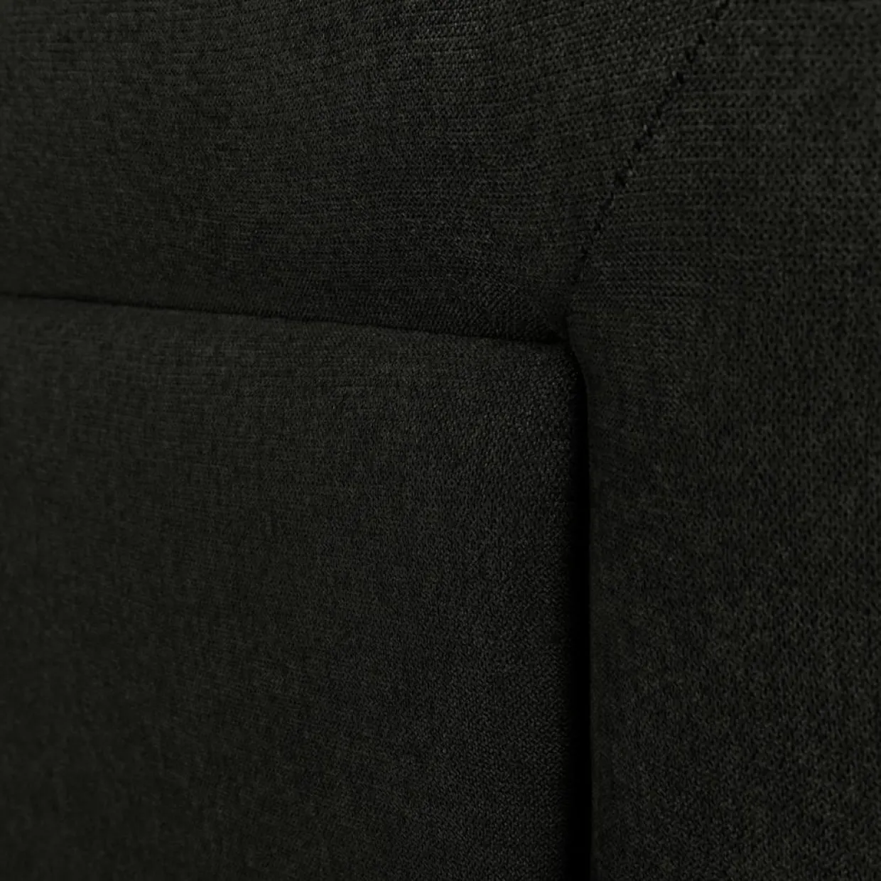 Tête de lit Ancona noire - 160x120 cm-Mazzini Sofas Sale