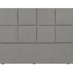 Mazzini Sofas Têtes De Lit^Tête de lit Barletta gris clair - 140x120 cm