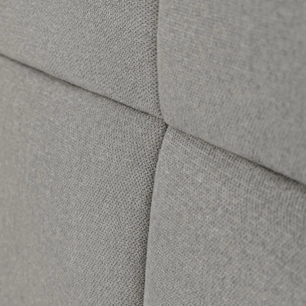 Mazzini Sofas Têtes De Lit^Tête de lit Barletta gris clair - 140x120 cm