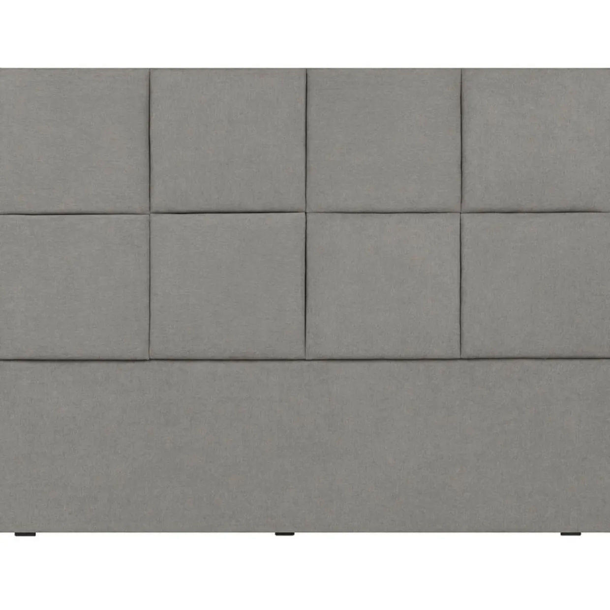 Mazzini Sofas Têtes De Lit^Tête de lit Barletta gris clair - 180x120 cm