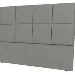 Mazzini Sofas Têtes De Lit^Tête de lit Barletta gris clair - 180x120 cm