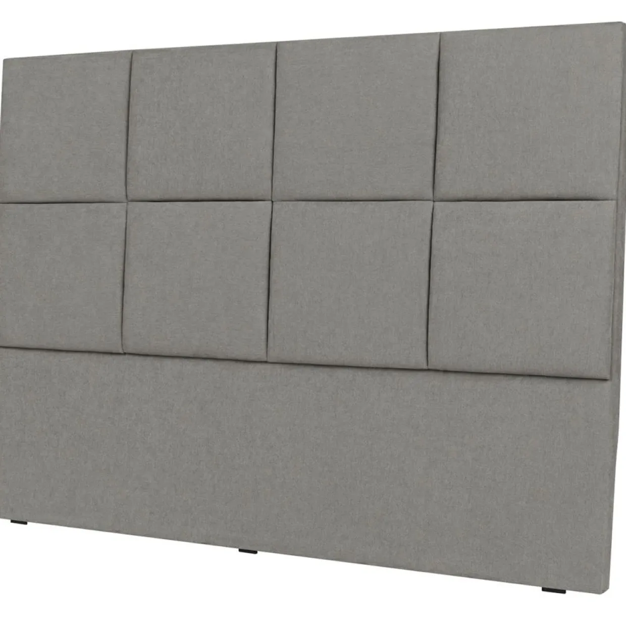 Mazzini Sofas Têtes De Lit^Tête de lit Barletta gris clair - 180x120 cm