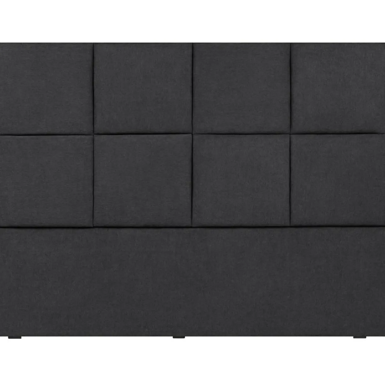 Mazzini Sofas Têtes De Lit^Tête de lit Barletta gris foncé - 140x120 cm