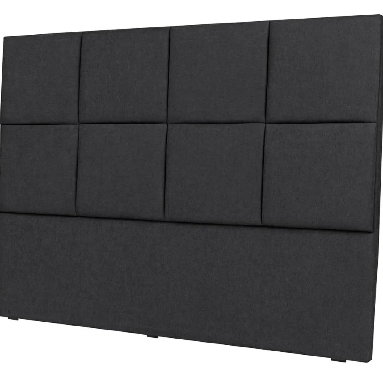 Mazzini Sofas Têtes De Lit^Tête de lit Barletta gris foncé - 140x120 cm