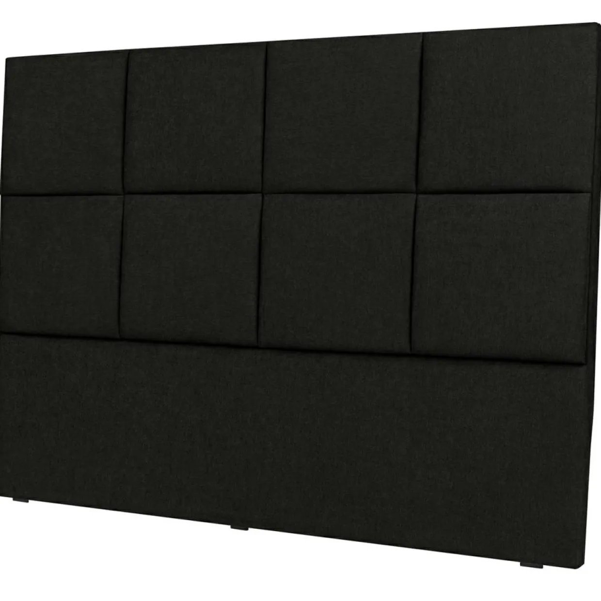 Mazzini Sofas Têtes De Lit^Tête de lit Barletta noire - 200x120 cm