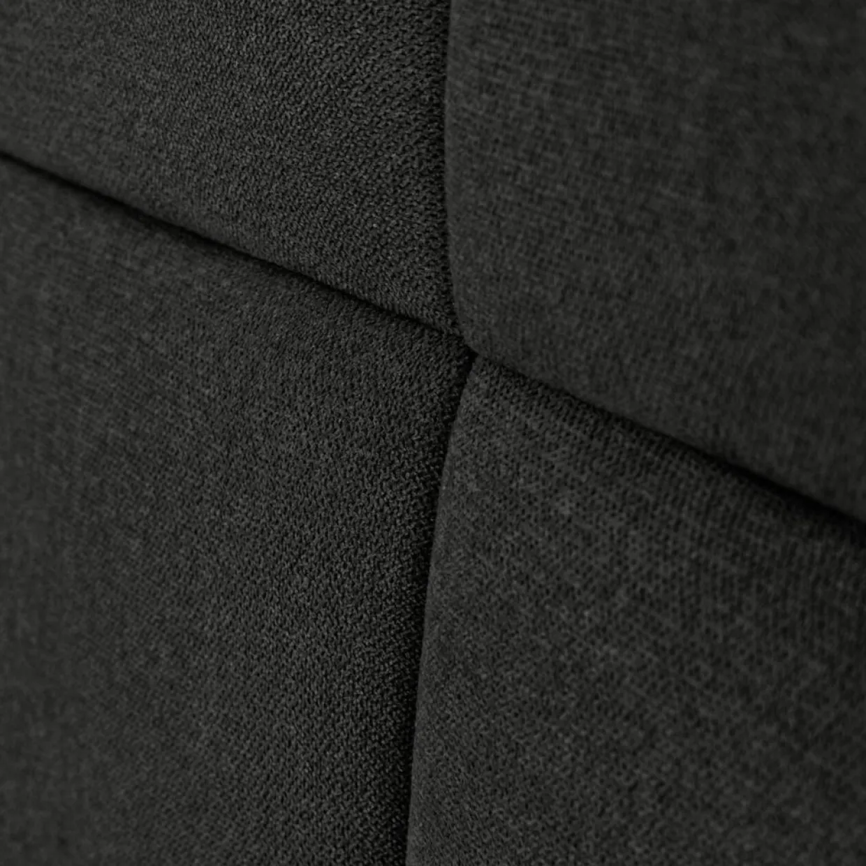 Mazzini Sofas Têtes De Lit^Tête de lit Barletta noire - 200x120 cm