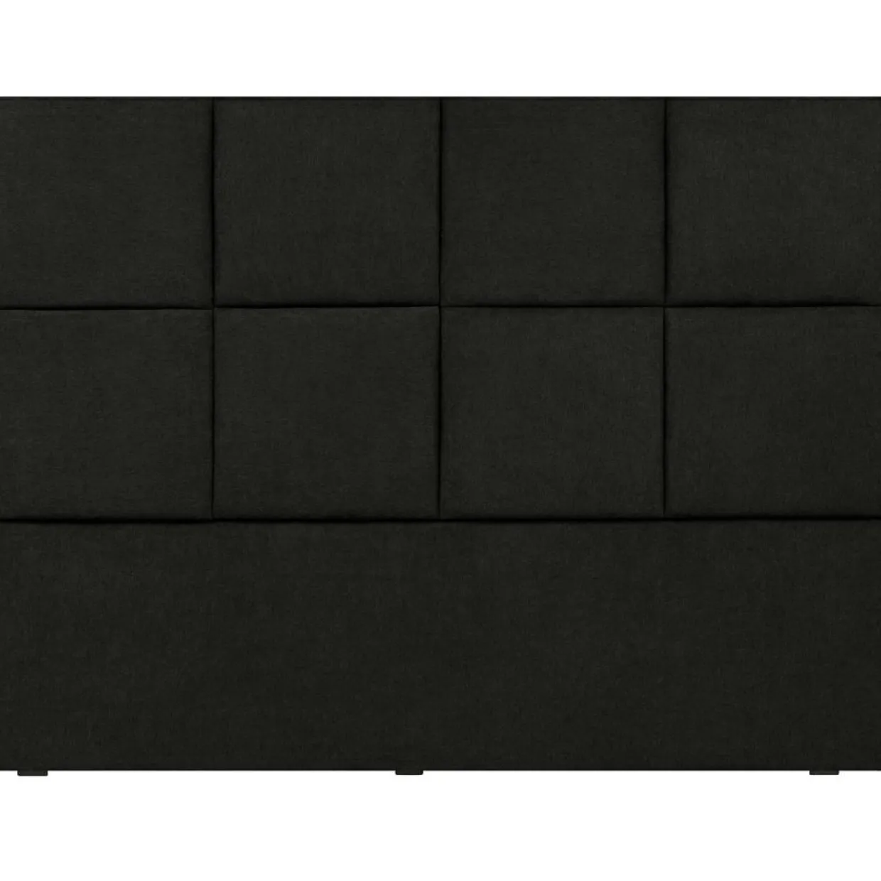 Tête de lit Barletta noire - 160x120 cm-Mazzini Sofas Outlet