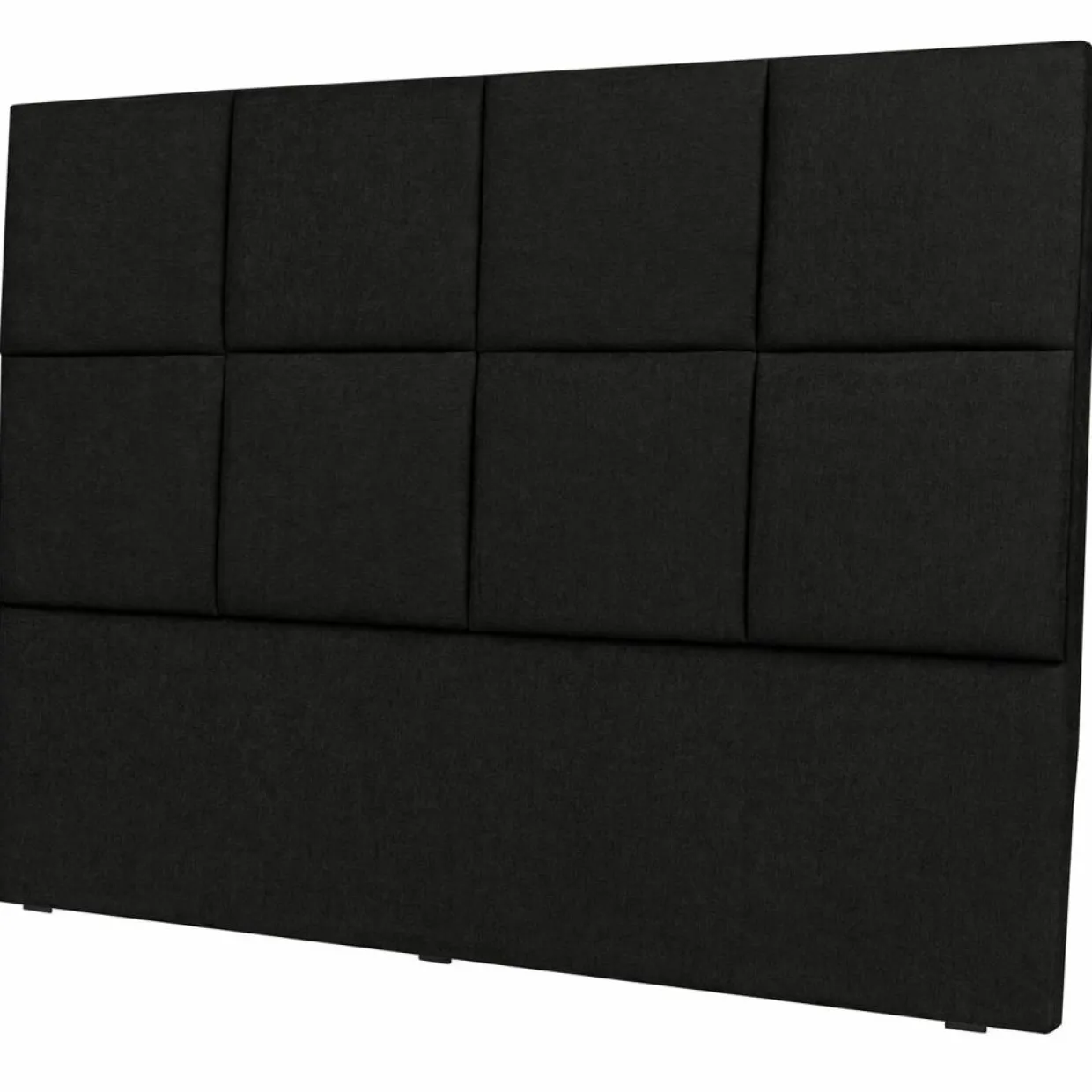 Tête de lit Barletta noire - 160x120 cm-Mazzini Sofas Outlet