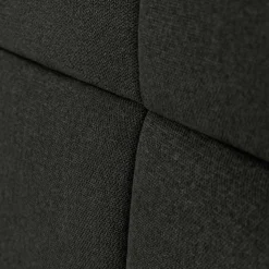 Mazzini Sofas Têtes De Lit^Tête de lit Barletta noire - 140x120 cm