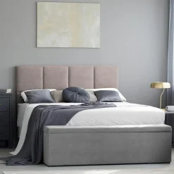 Mazzini Sofas Têtes De Lit^Tête de lit Barletta rose clair - 160x120 cm