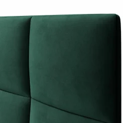 Mazzini Sofas Têtes De Lit^Tête de lit en Velours Begonia vert bouteille - 180 cm