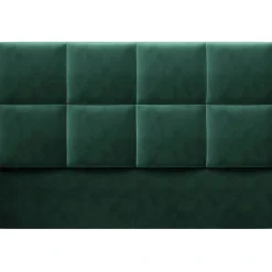 Tête de lit en Velours Begonia vert bouteille - 200 cm-Mazzini Sofas Best