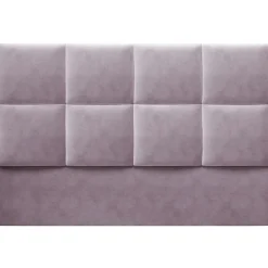 Tête de lit en Velours Begonia lavande - 160x120 cm-Mazzini Sofas Discount