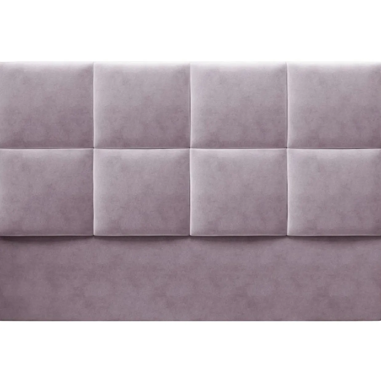 Tête de lit en Velours Begonia lavande - 180x120 cm-Mazzini Sofas Discount