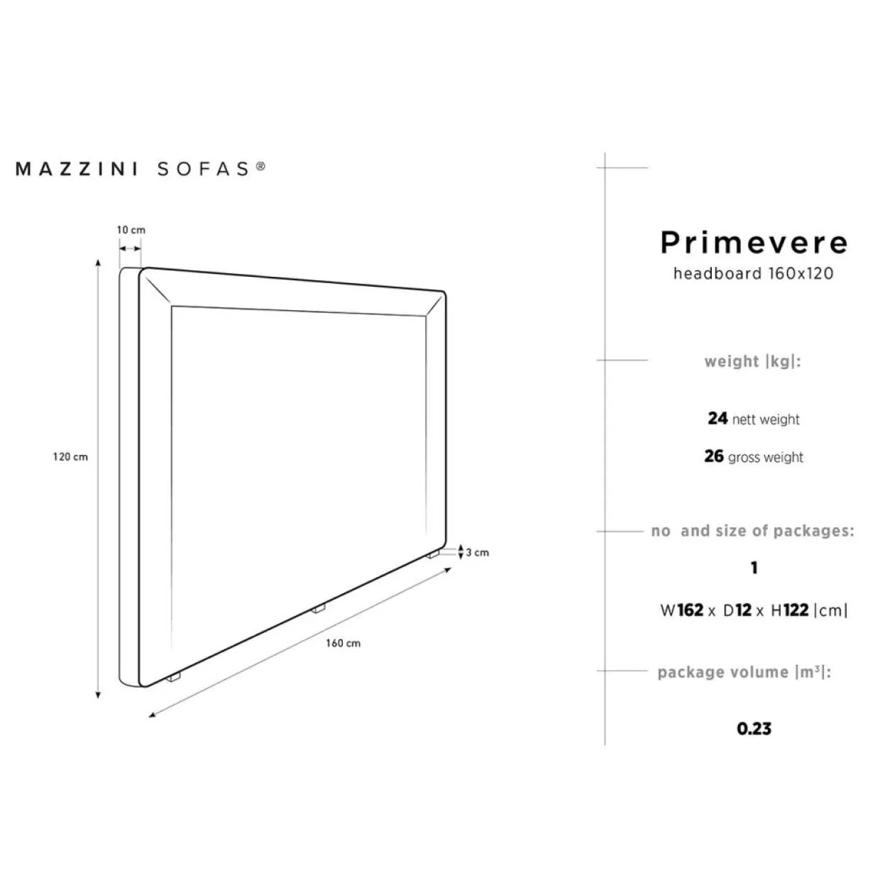 Tête de Lit en Velours Primevere pétrole - 160x120 cm-Mazzini Sofas Outlet