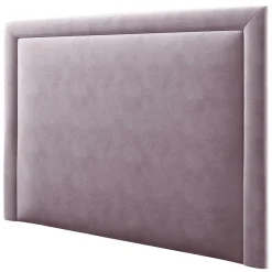 Tête de lit en velours Primevère lavande - 200x120 cm-Mazzini Sofas New
