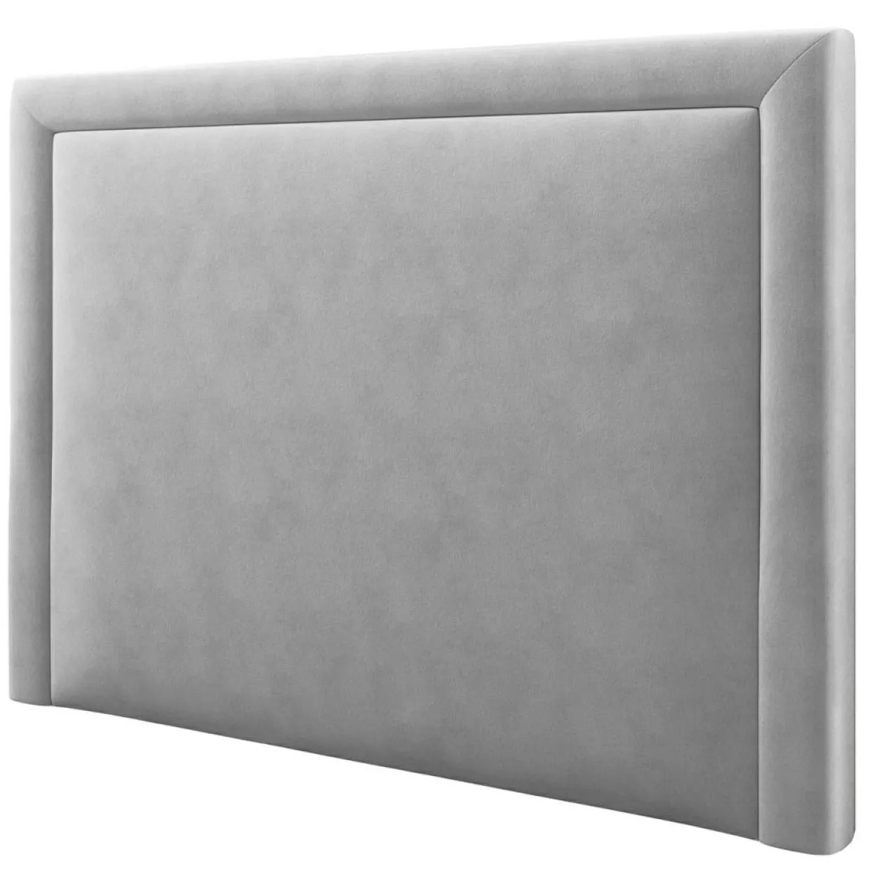 Tête De Lit En Velours Primevere gris clair - 200x10x120 cm-Mazzini Sofas Hot