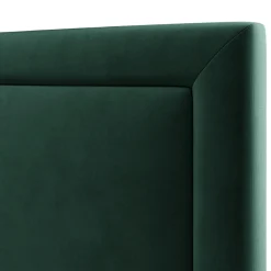 Mazzini Sofas Têtes De Lit^Tête de Lit en Velours Primevere vert bouteille - 160x120 cm