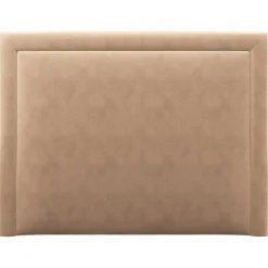 Tête de lit en Velours Primevere beige - 200x10x120 cm-Mazzini Sofas Discount
