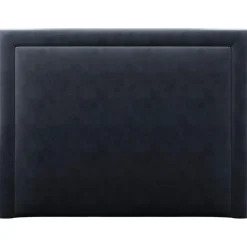 Tête de lit En Velours Primevere bleu foncé - 200x10x120 cm-Mazzini Sofas Clearance