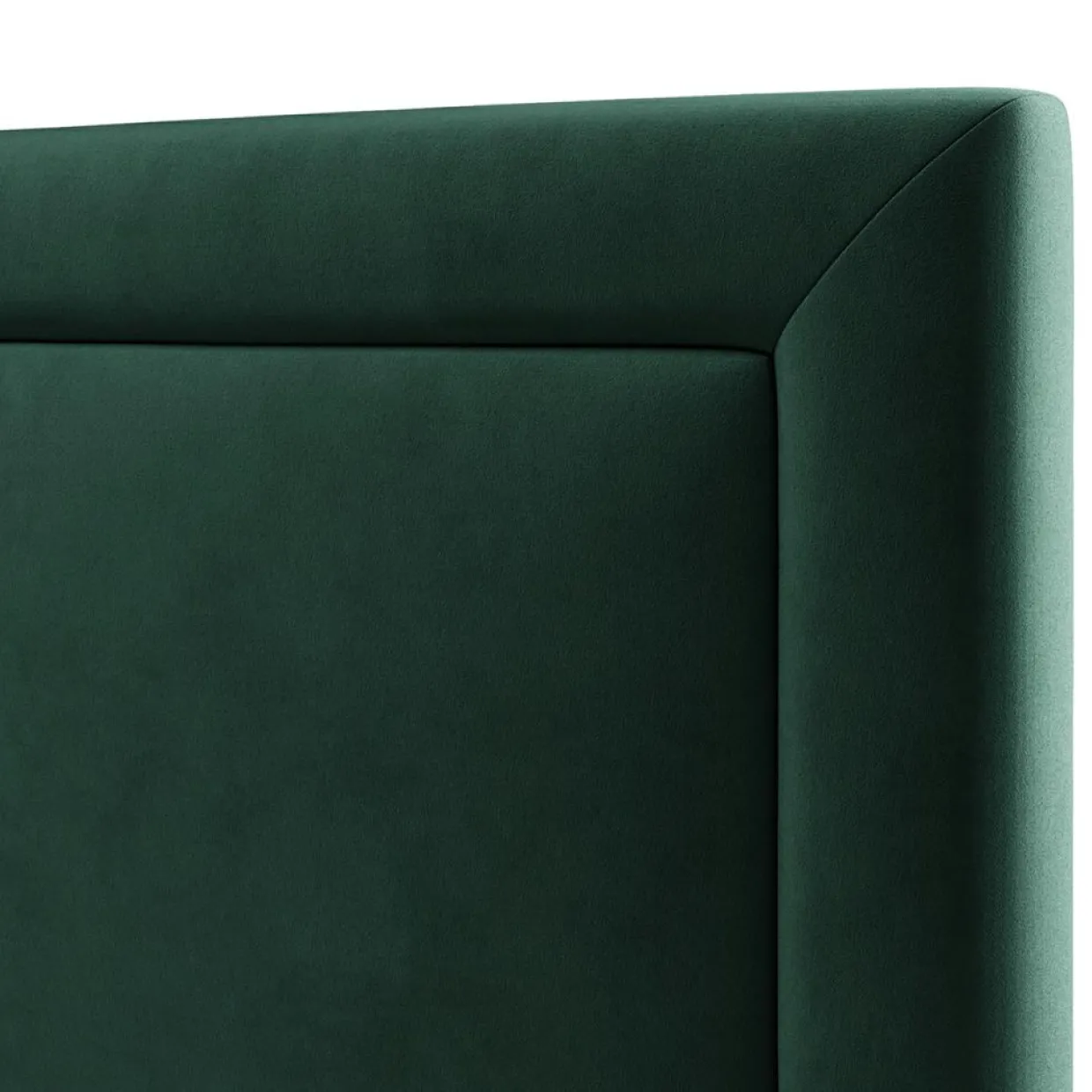 Mazzini Sofas Têtes De Lit^Tête de Lit en Velours Primevere vert bouteille - 180x120 cm