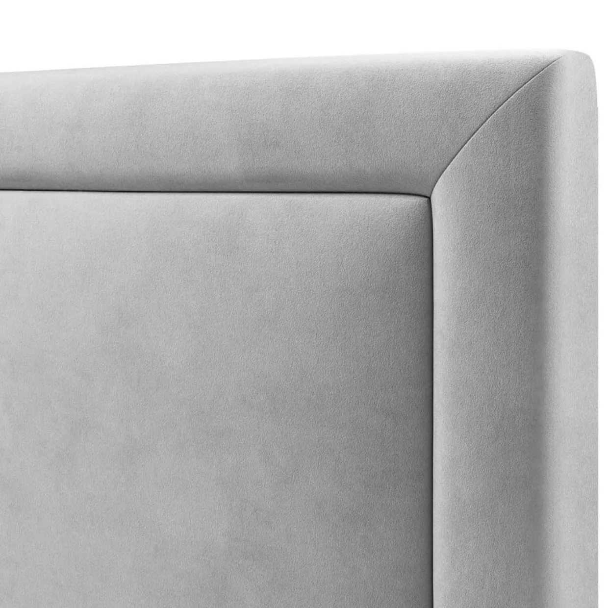Tête de lit en Velours Primevere gris clair - 160x120 cm-Mazzini Sofas Hot