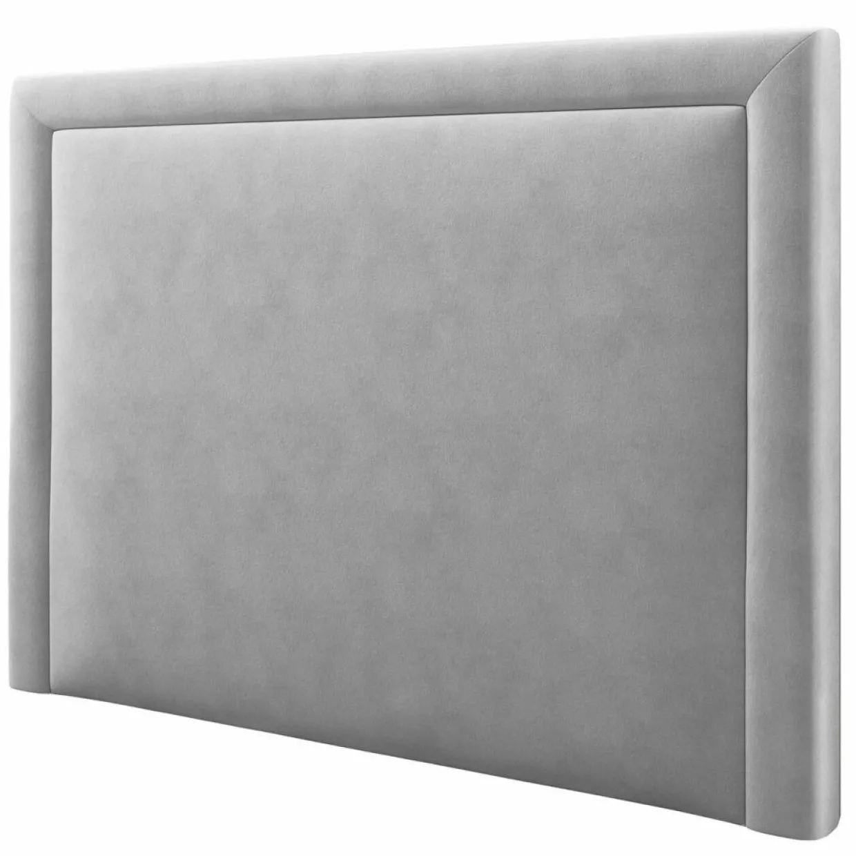 Tête de lit en Velours Primevere gris clair - 160x120 cm-Mazzini Sofas Hot