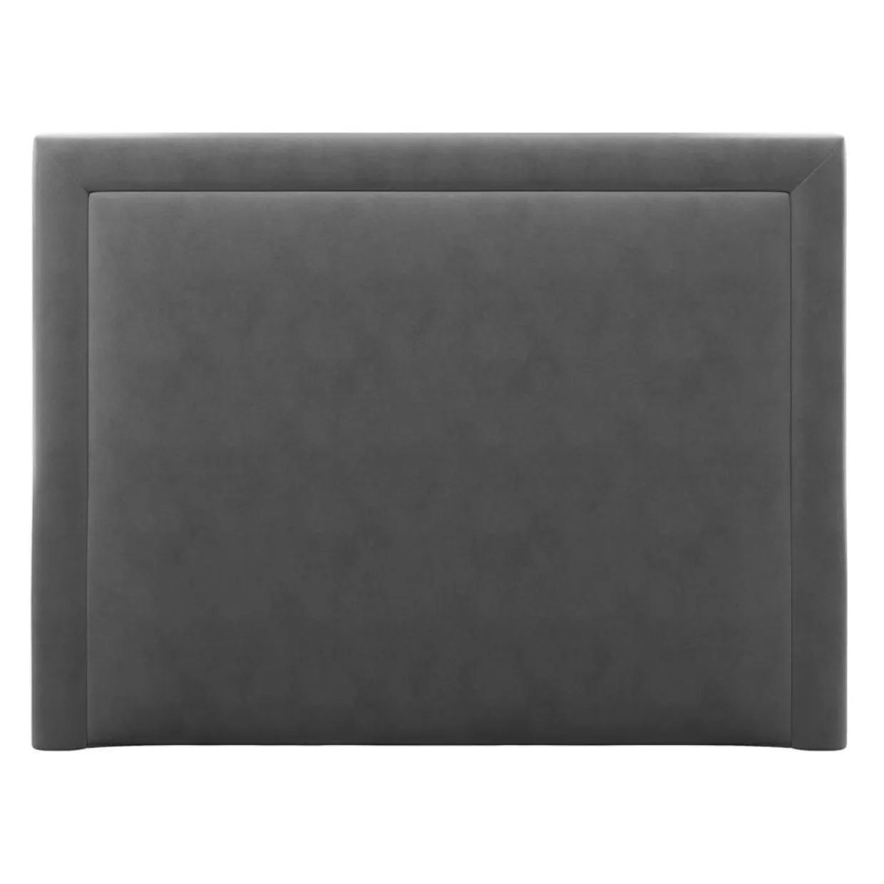 Mazzini Sofas Têtes De Lit^Tête de Lit en Velours Primevere gris foncé - 180x120 cm