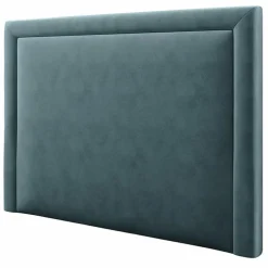 Tête de Lit en Velours Primevère pétrole - 200x120 cm-Mazzini Sofas Clearance