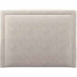 Tête de lit en Velours Primevere beige clair - 180x120 cm-Mazzini Sofas Clearance