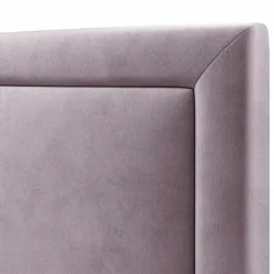 Mazzini Sofas Têtes De Lit^Tête de lit en Velours Primevere lavande - 180x34x47 cm
