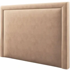Mazzini Sofas Têtes De Lit^Tête De Lit En Velours Primevere beige - 180x120 cm