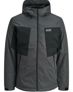Homme Jack & Jones Manteaux^Veste à capuche Jwhbest asphalt