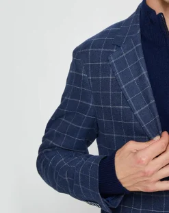 Homme Hackett London Vestes, Blousons^Veste à carreaux bleu moyen