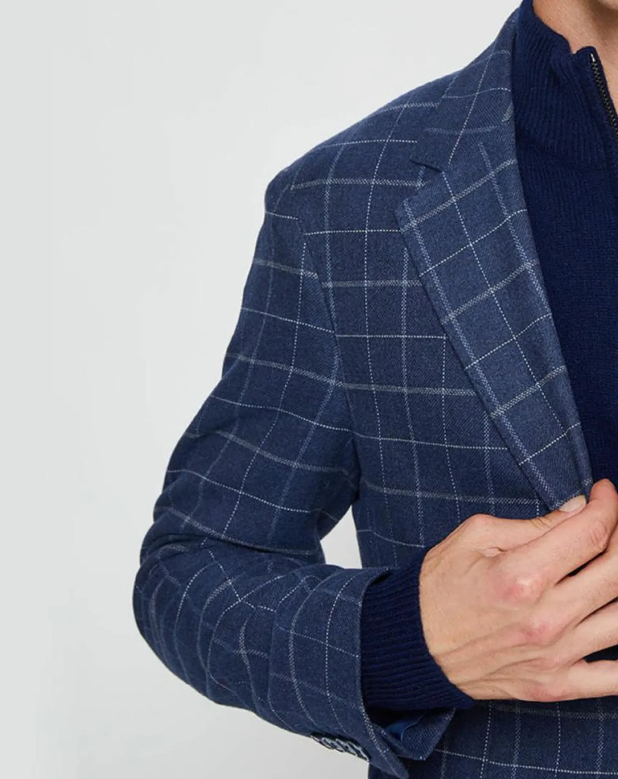 Homme Hackett London Vestes, Blousons^Veste à carreaux bleu moyen
