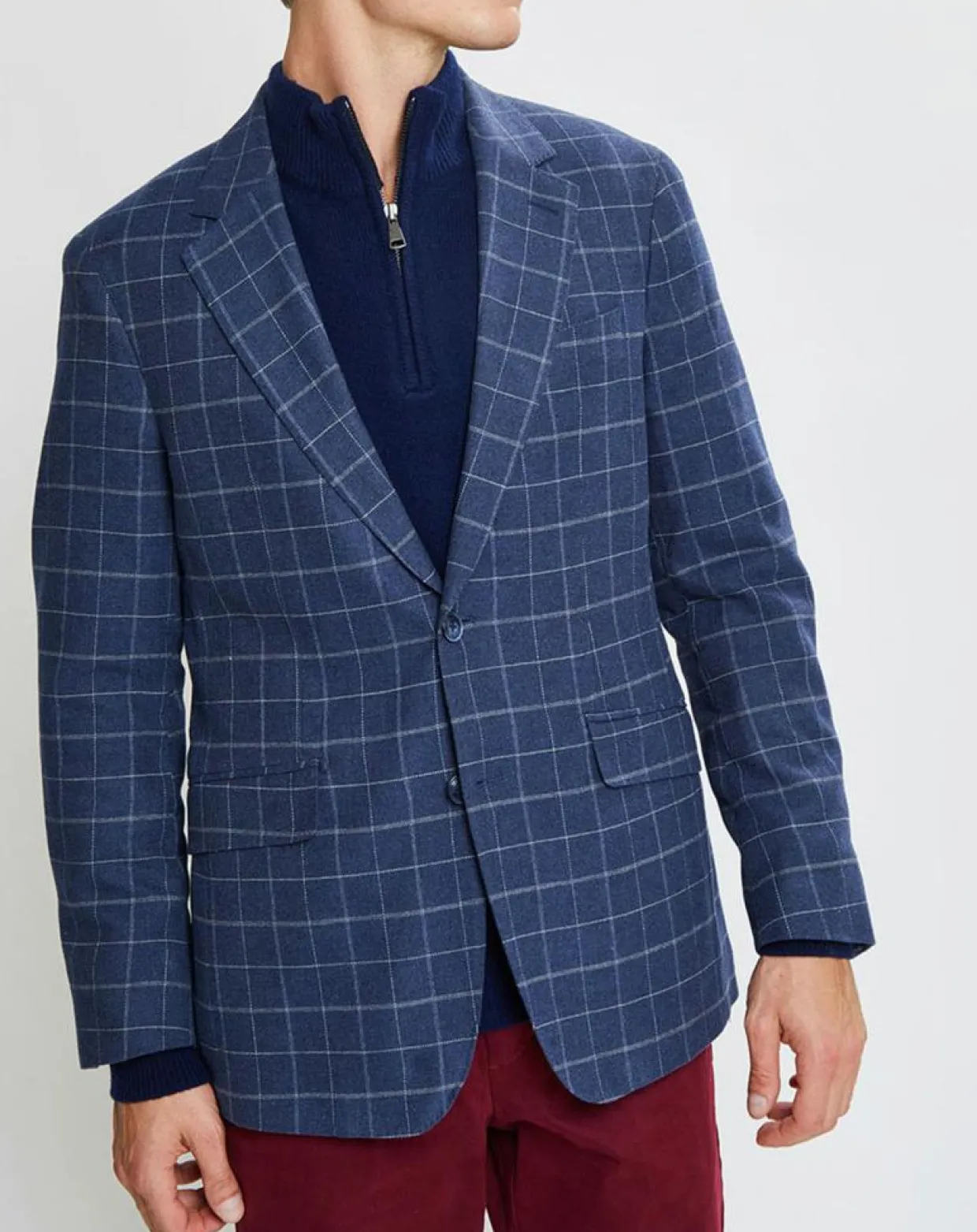 Homme Hackett London Vestes, Blousons^Veste à carreaux bleu moyen
