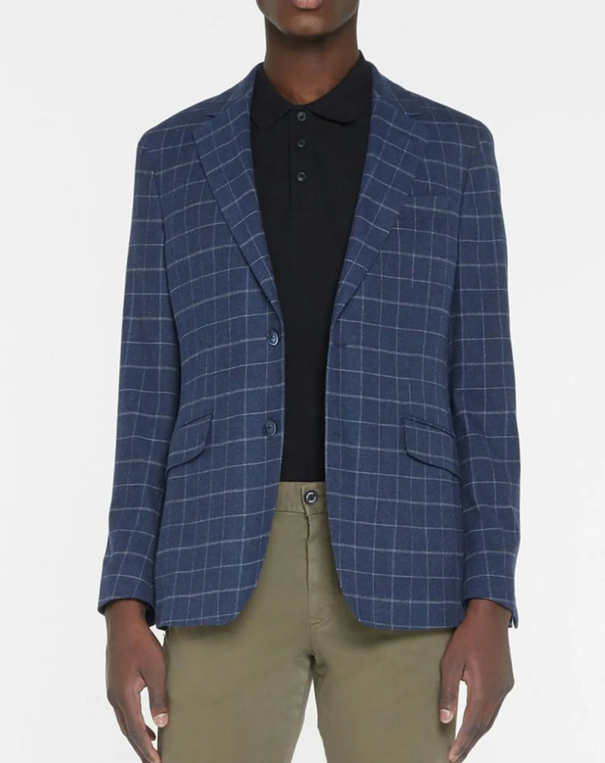 Homme Hackett London Vestes, Blousons^Veste à carreaux bleu moyen
