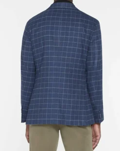 Homme Hackett London Vestes, Blousons^Veste à carreaux bleu moyen