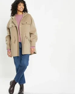Femme Lou Andrea Vestes, Blousons^Veste 100% Laine Carla taupe