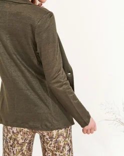 Femme Lauren Vidal Vestes, Blousons^Veste 100% Lin Essential bronze