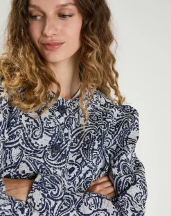 Veste Anais bleue-The Korner Hot