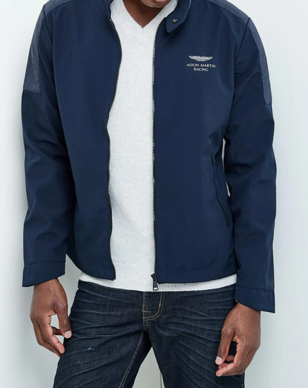 Homme Hackett London Vestes, Blousons^Veste Aston Martin Racing bleu marine