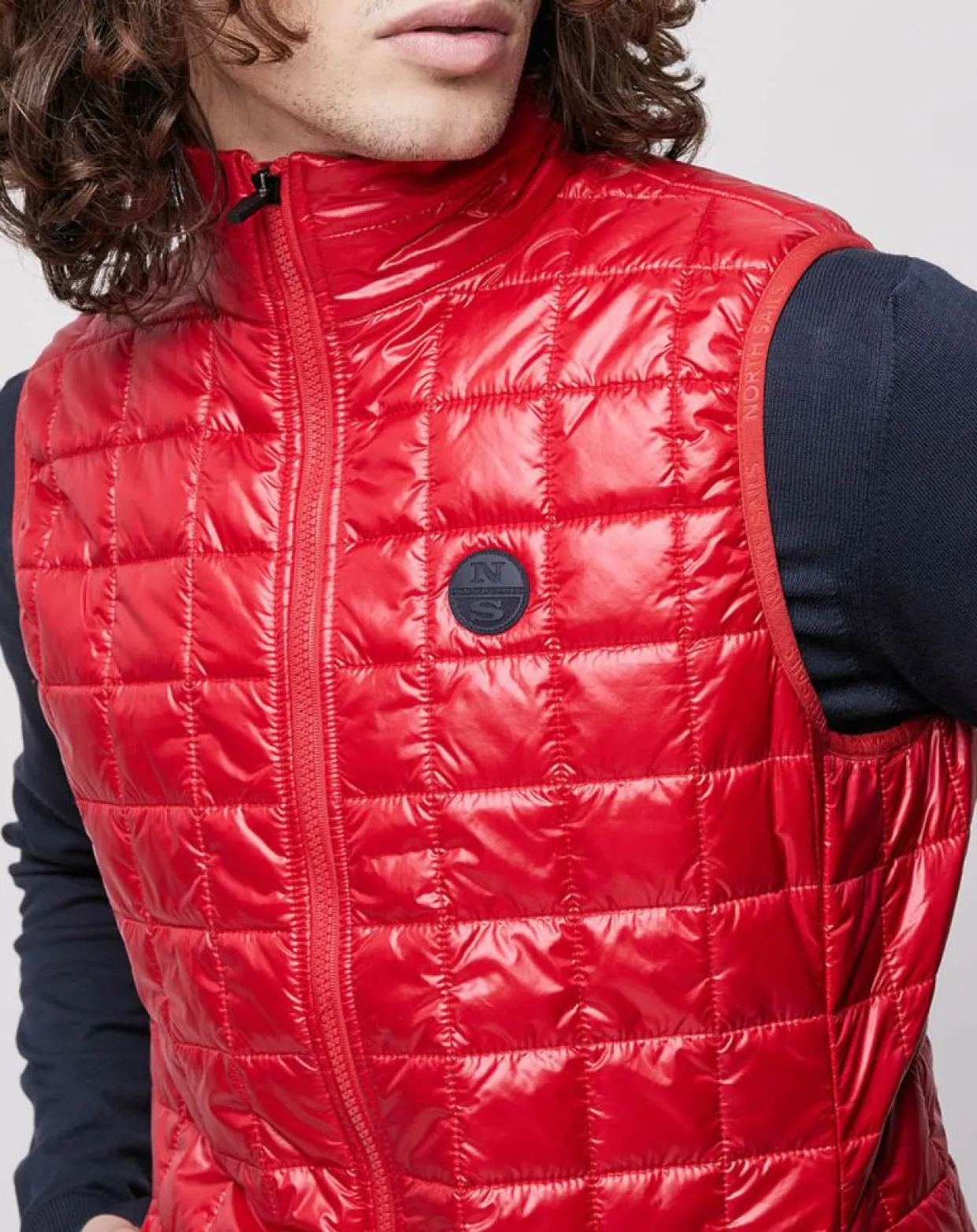 Veste avec doublure amovible Newport 3 couches bleu/rouge-North Sails Sale