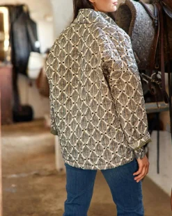 Femme Lauren Vidal Vestes, Blousons^Veste Bic imprimée palme