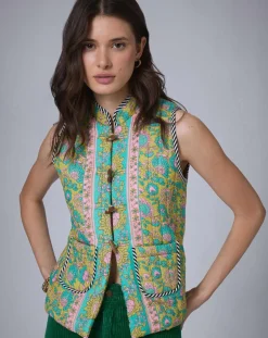 Veste Bohemian Hindi kaki-Manoush Discount