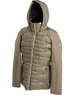 Femme Duvillard Manteaux^Veste Brenva bi-matière kaki foncé