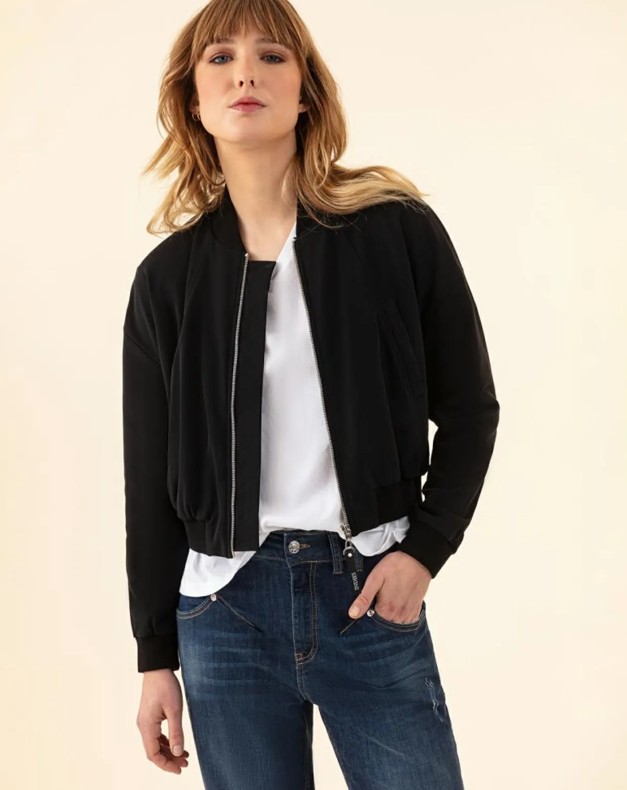 Femme Indies Vestes, Blousons^Veste Briston noire