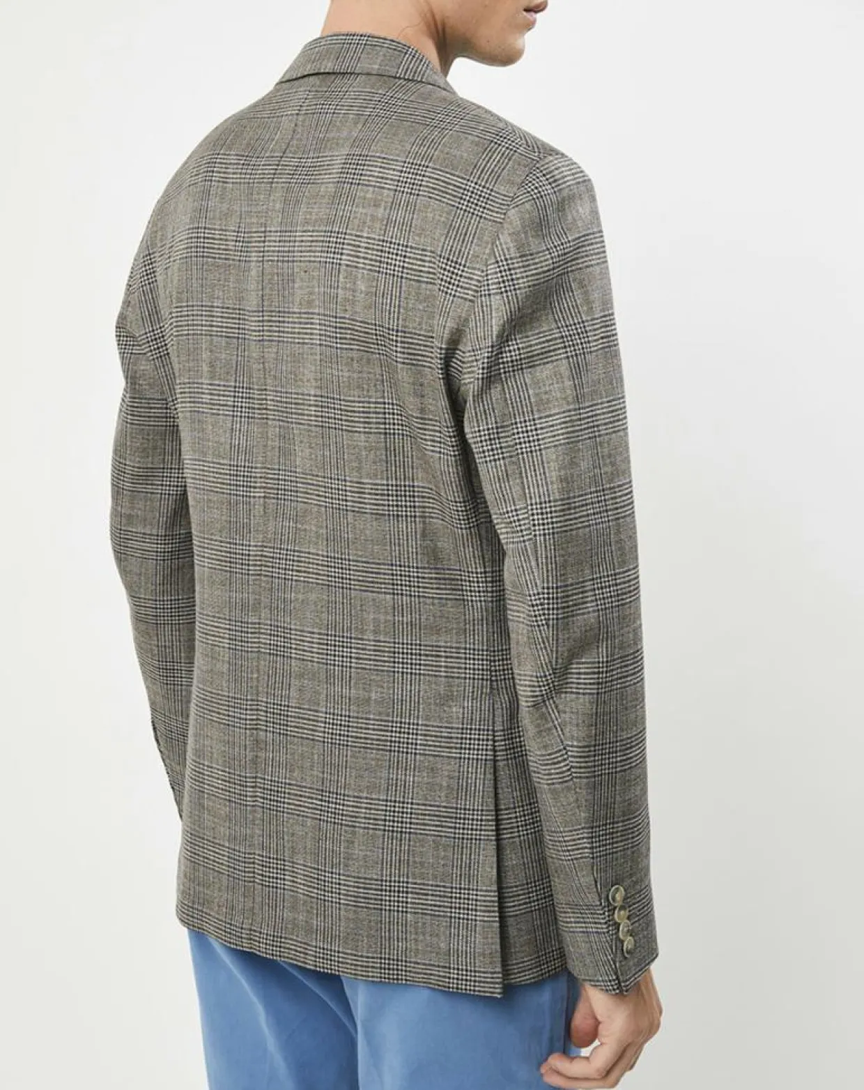 Homme Hackett London Vestes, Blousons^Veste Chek imprimée prince de galles beige