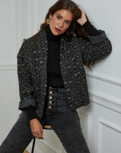 Femme L'Armoire de Suzette Vestes, Blousons^Veste Coralie anthracite
