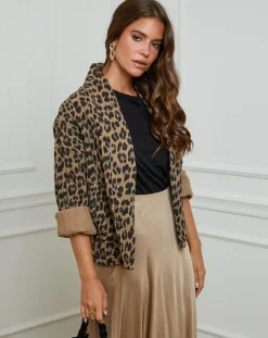 Veste Coralie taupe-L'Armoire de Suzette Online